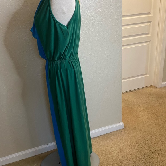 Jon & Anna Color-block Cowl Neck Maxi Dress - Women’s Plus Size 1X - NWT - Picture 9 of 14
